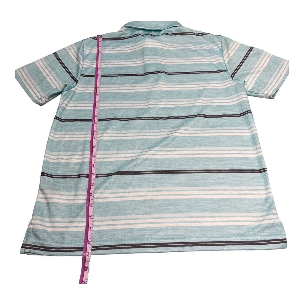 Ben Hogan Polo Shirt Teal Performance Golf Rugby Men’s Size Medium - Picture 8 of 9